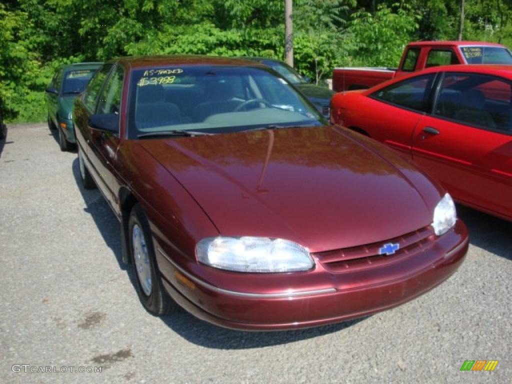 2000 Lumina Sedan - Dark Carmine Red Metallic / Medium Gray photo #1