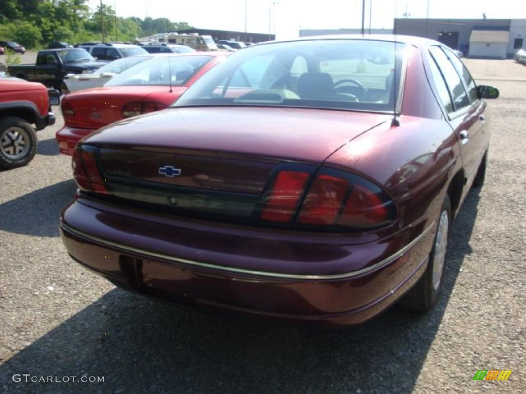 2000 Lumina Sedan - Dark Carmine Red Metallic / Medium Gray photo #2