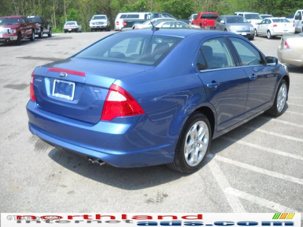 2010 Fusion SE - Sport Blue Metallic / Charcoal Black photo #6