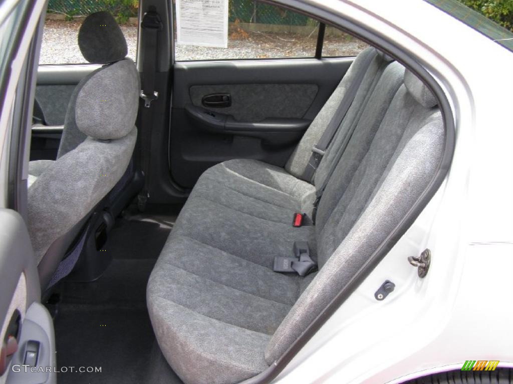 2002 Elantra GLS Sedan - Silver Pewter / Gray photo #19
