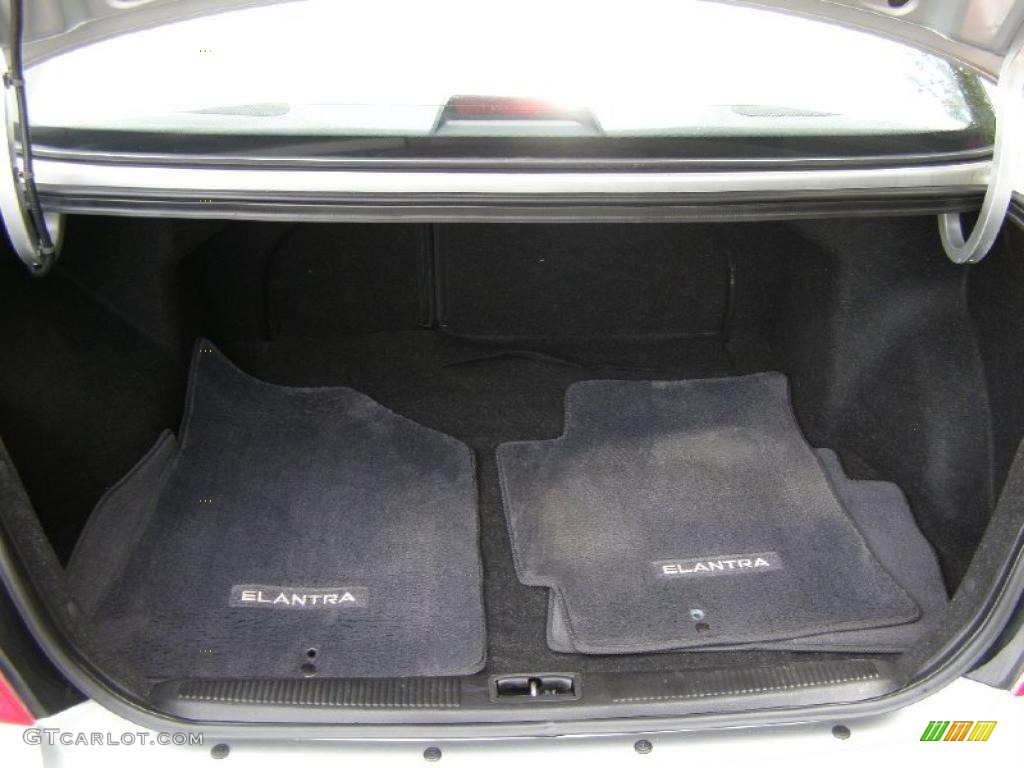 2002 Elantra GLS Sedan - Silver Pewter / Gray photo #21