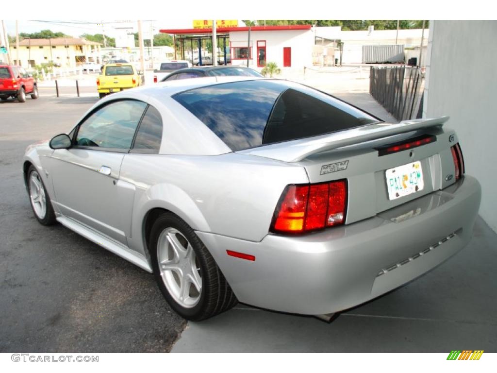 2000 Mustang GT Coupe - Silver Metallic / Dark Charcoal photo #5