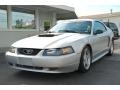 2000 Silver Metallic Ford Mustang GT Coupe  photo #10