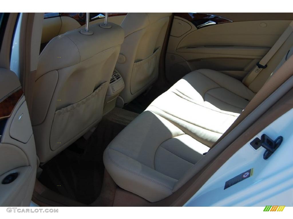 2008 E 350 Sedan - Arctic White / Cashmere photo #8