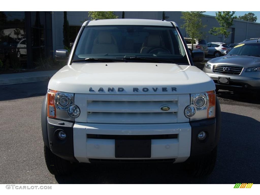 2007 LR3 V8 SE - Chawton White / Alpaca Beige photo #16