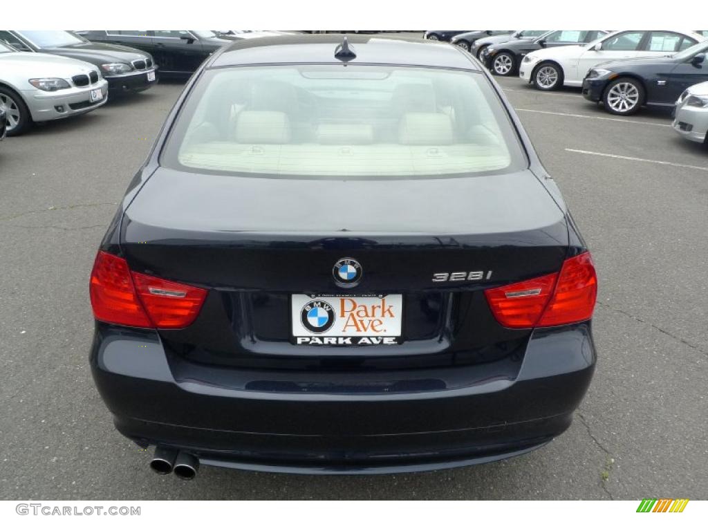 2010 3 Series 328i xDrive Sedan - Monaco Blue Metallic / Beige photo #5
