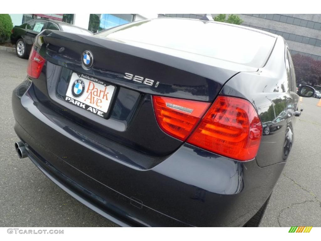 2010 3 Series 328i xDrive Sedan - Monaco Blue Metallic / Beige photo #10