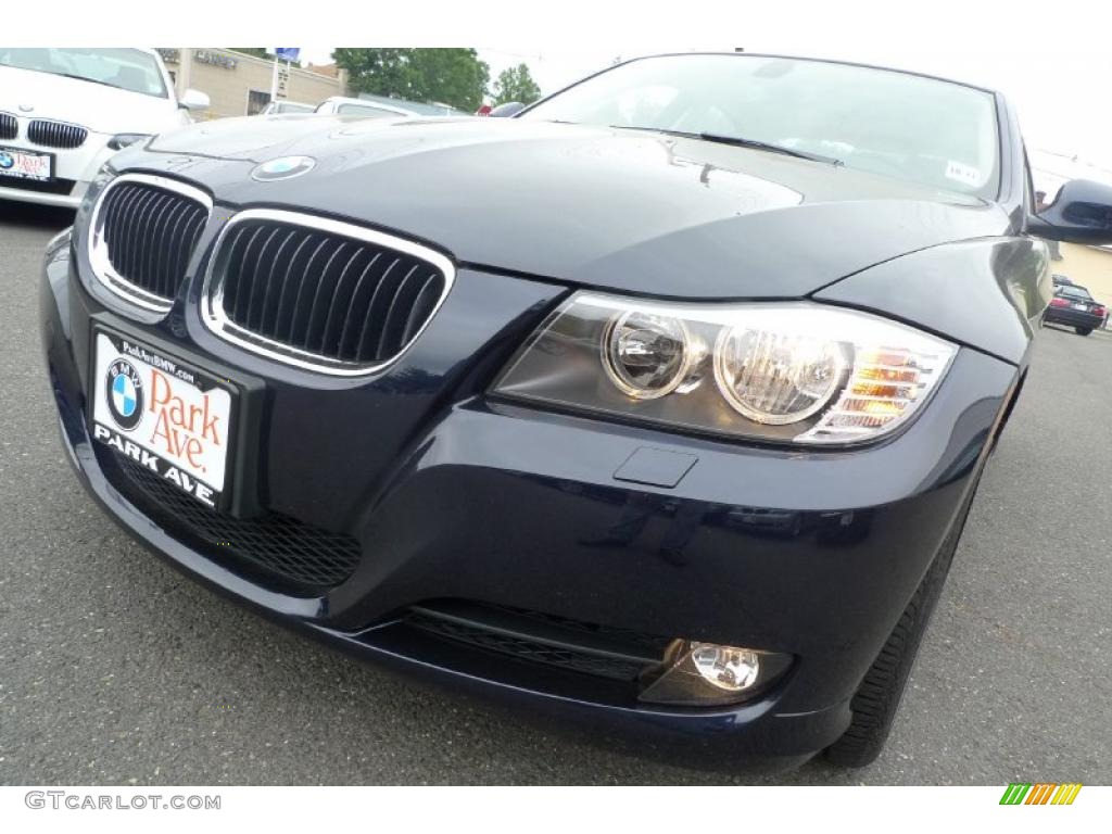2010 3 Series 328i xDrive Sedan - Monaco Blue Metallic / Beige photo #13