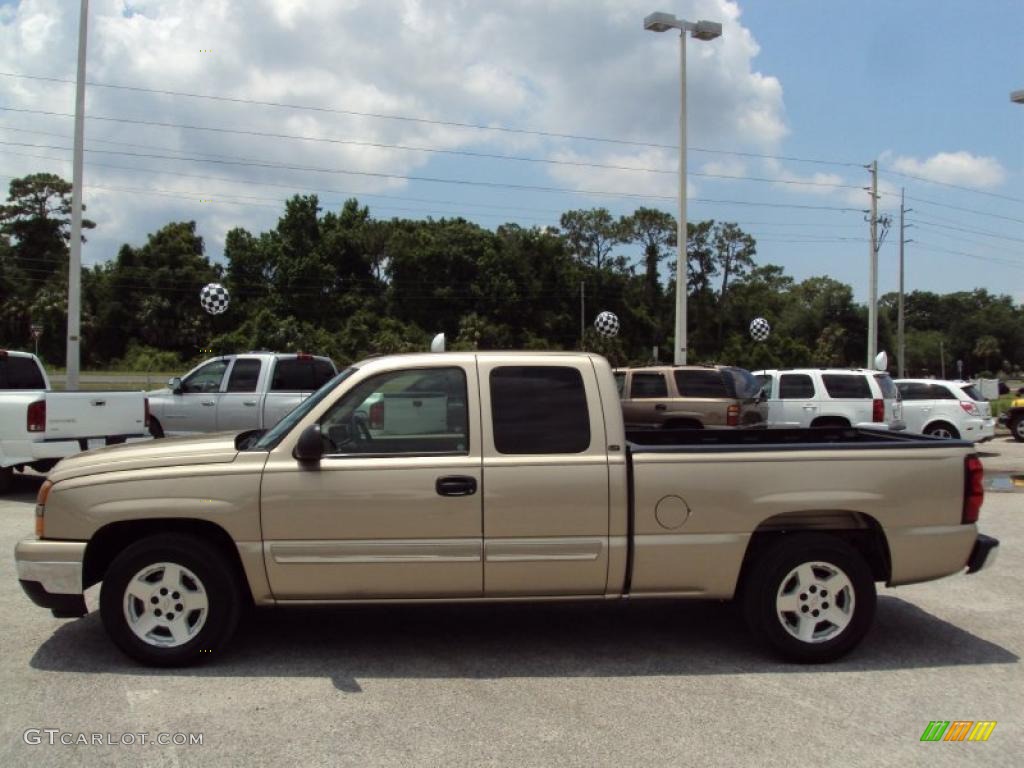 2006 Silverado 1500 LT Extended Cab - Sandstone Metallic / Tan photo #2