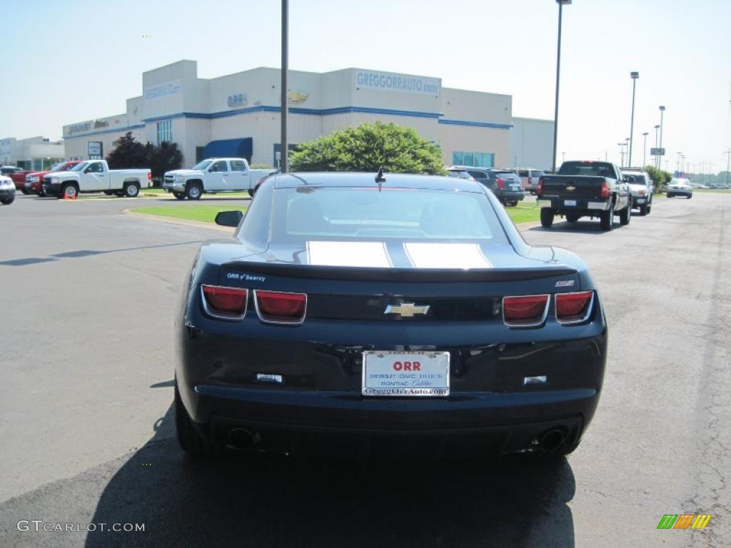 2010 Camaro SS/RS Coupe - Imperial Blue Metallic / Black photo #5