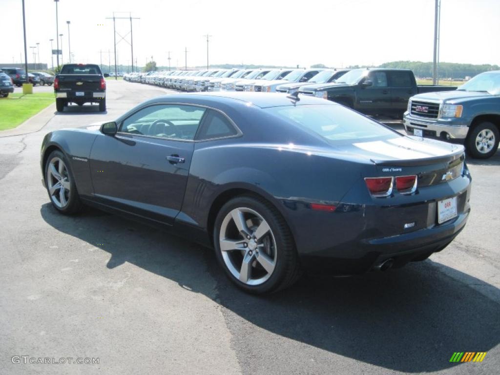2010 Camaro SS/RS Coupe - Imperial Blue Metallic / Black photo #6