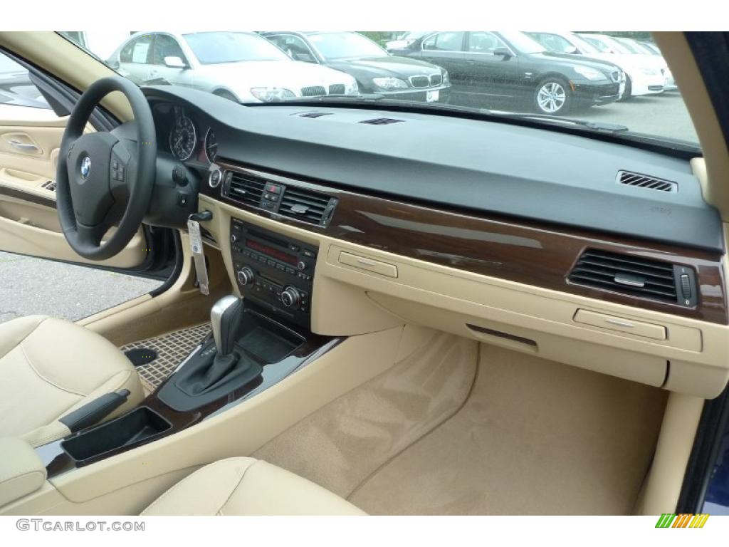 2010 3 Series 328i xDrive Sedan - Monaco Blue Metallic / Beige photo #32