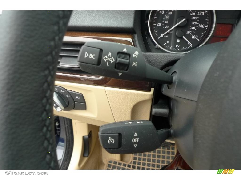 2010 3 Series 328i xDrive Sedan - Monaco Blue Metallic / Beige photo #47