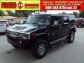 2003 Black Hummer H2 SUV  photo #1