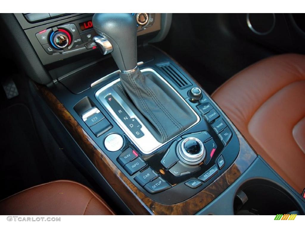 2009 A5 3.2 quattro Coupe - Deep Sea Blue Pearl / Cinnamon Brown photo #18