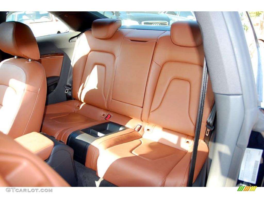 2009 A5 3.2 quattro Coupe - Deep Sea Blue Pearl / Cinnamon Brown photo #21