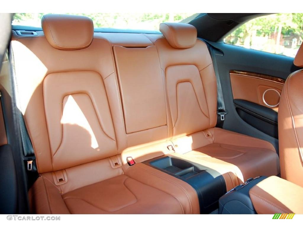 2009 A5 3.2 quattro Coupe - Deep Sea Blue Pearl / Cinnamon Brown photo #23