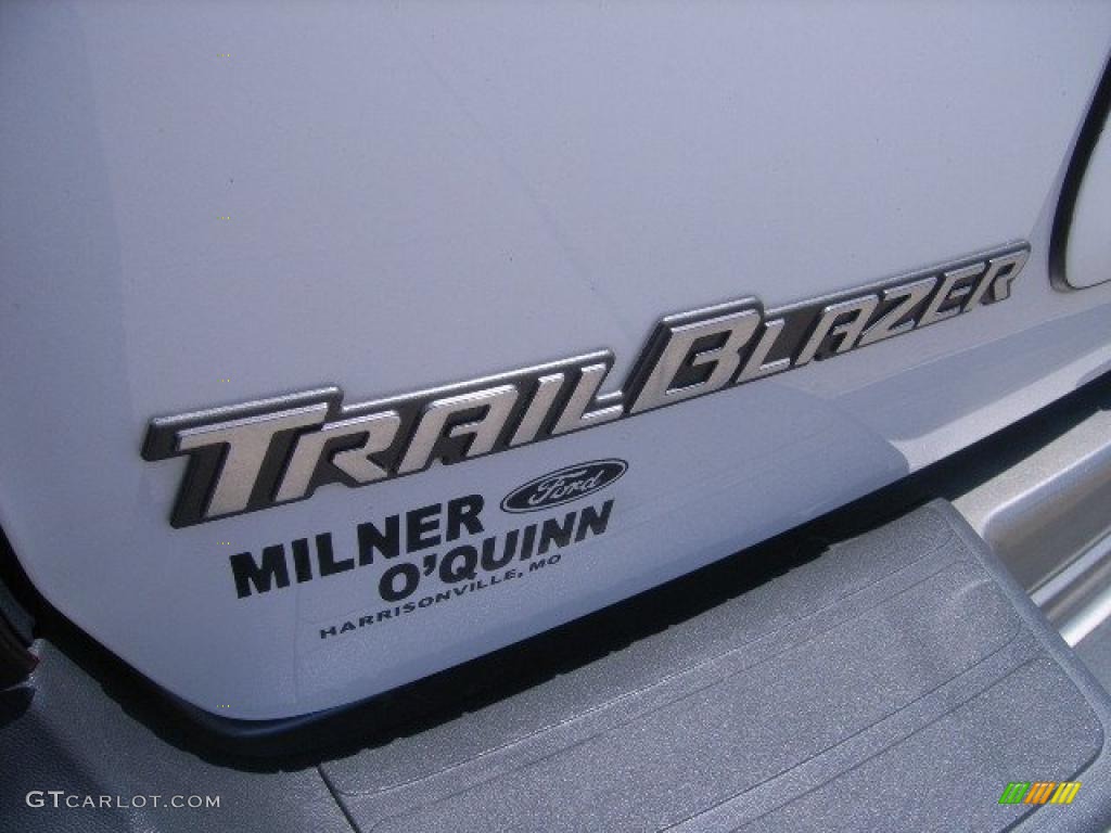 2003 TrailBlazer LTZ 4x4 - Summit White / Light Oak photo #12