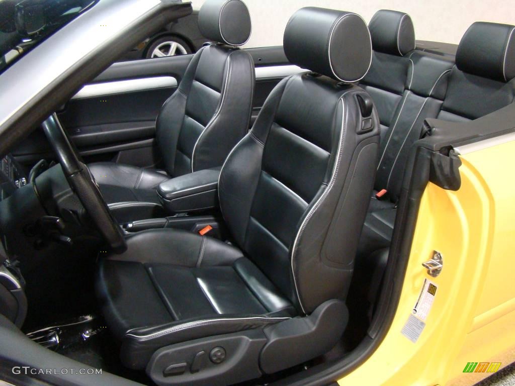 2007 S4 4.2 quattro Cabriolet - Imola Yellow / Ebony photo #7