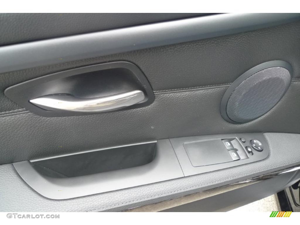 2008 3 Series 328xi Coupe - Jet Black / Black photo #24