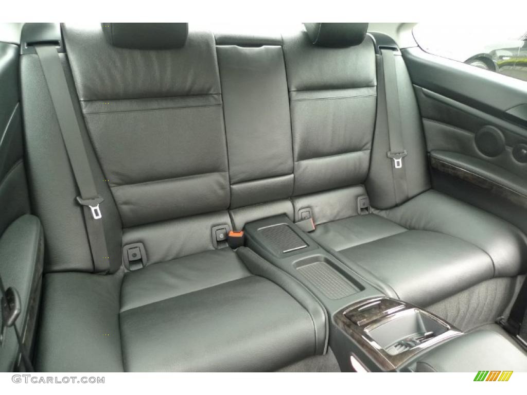 2008 3 Series 328xi Coupe - Jet Black / Black photo #31