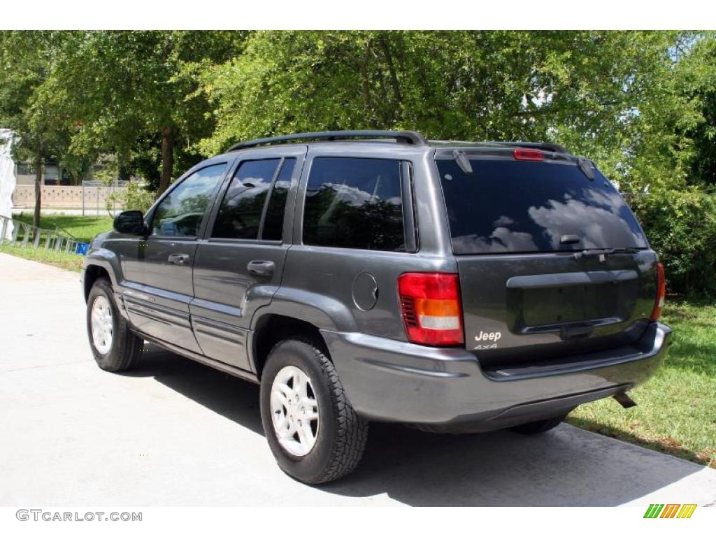 2004 Grand Cherokee Laredo 4x4 - Graphite Metallic / Dark Slate Gray photo #5