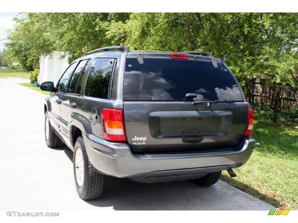2004 Grand Cherokee Laredo 4x4 - Graphite Metallic / Dark Slate Gray photo #6