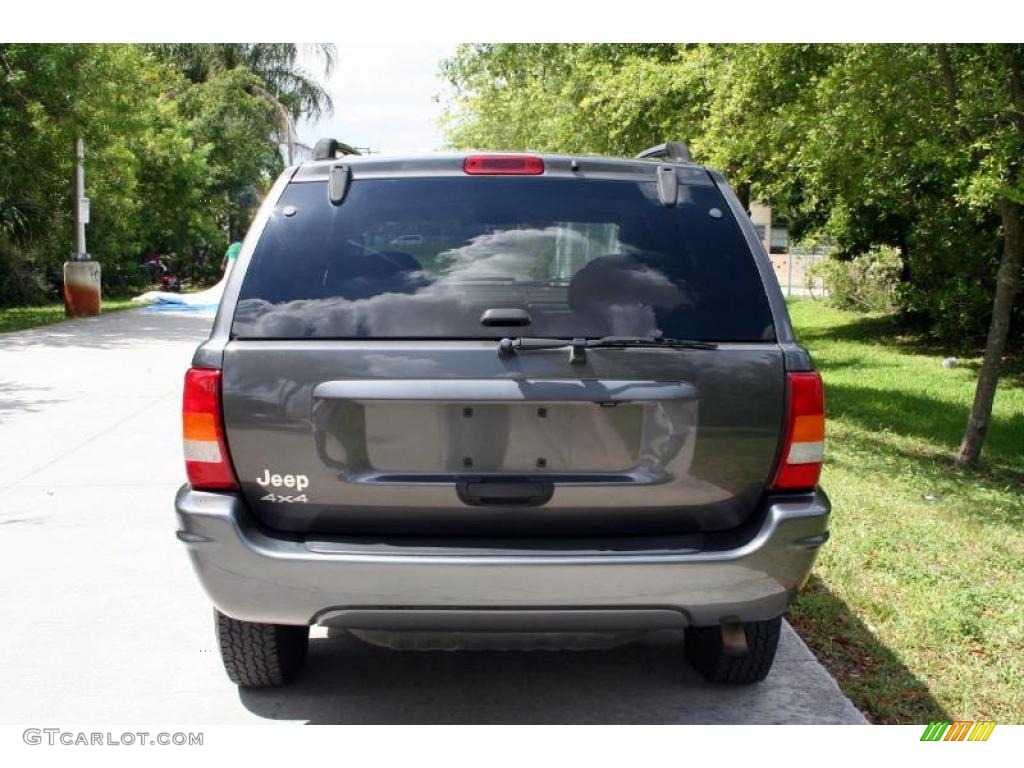2004 Grand Cherokee Laredo 4x4 - Graphite Metallic / Dark Slate Gray photo #7