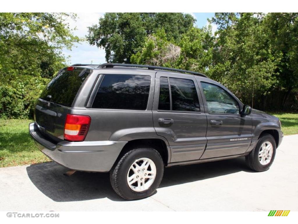 2004 Grand Cherokee Laredo 4x4 - Graphite Metallic / Dark Slate Gray photo #9