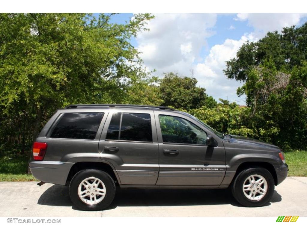 2004 Grand Cherokee Laredo 4x4 - Graphite Metallic / Dark Slate Gray photo #10