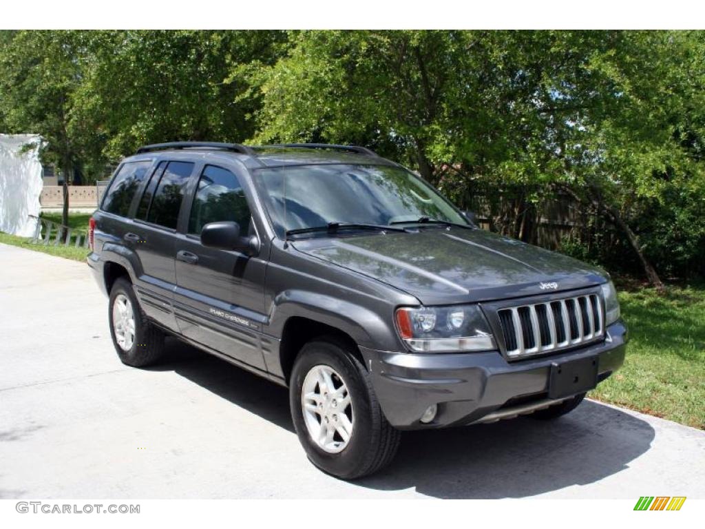 2004 Grand Cherokee Laredo 4x4 - Graphite Metallic / Dark Slate Gray photo #13