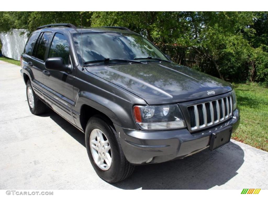 2004 Grand Cherokee Laredo 4x4 - Graphite Metallic / Dark Slate Gray photo #15