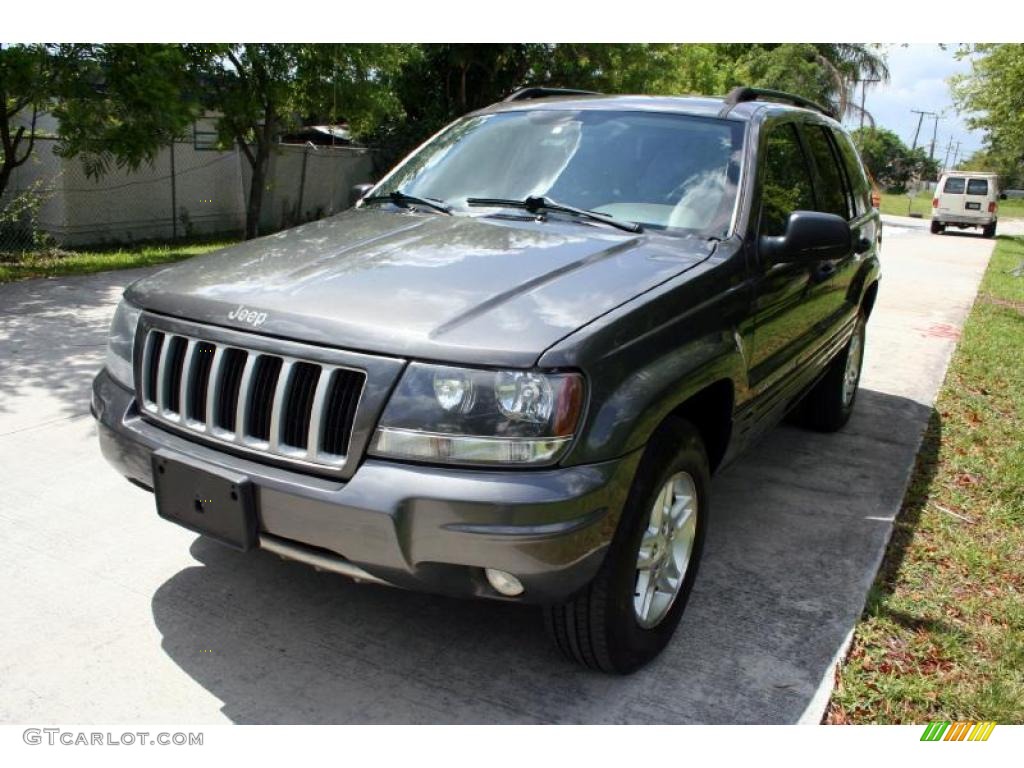 2004 Grand Cherokee Laredo 4x4 - Graphite Metallic / Dark Slate Gray photo #16