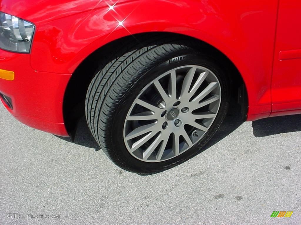 2008 A3 2.0T - Brilliant Red / Black photo #15