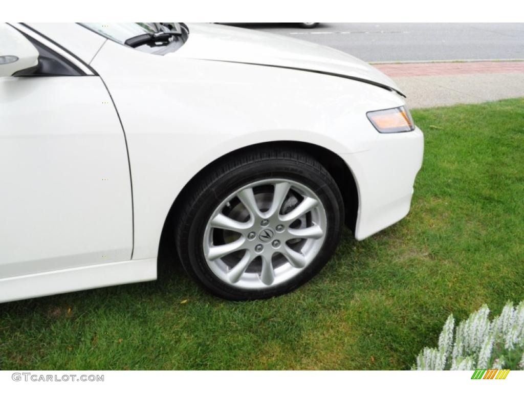 2008 TSX Sedan - Alabaster Silver Metallic / Parchment photo #22