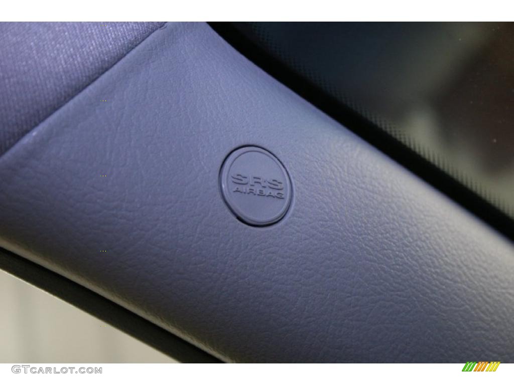 2008 Spectra EX Sedan - Deep Ocean Blue / Gray photo #49