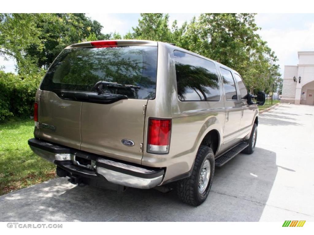 2000 Excursion XLT 4x4 - Arizona Beige Metallic / Medium Parchment photo #10