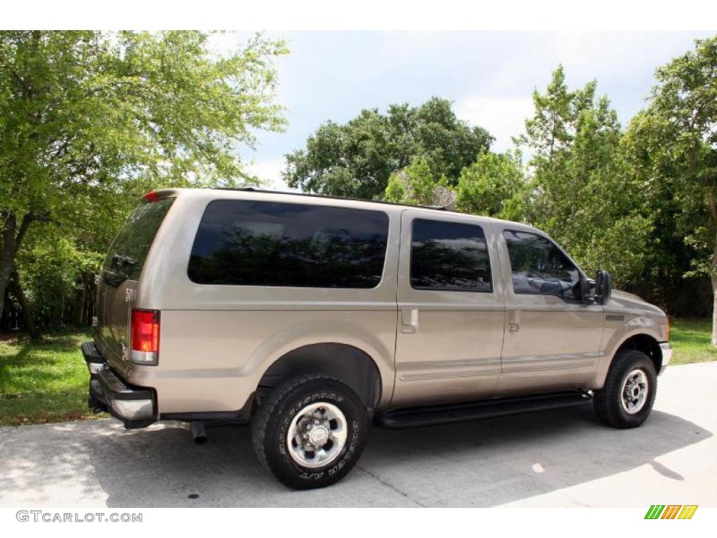 2000 Excursion XLT 4x4 - Arizona Beige Metallic / Medium Parchment photo #11