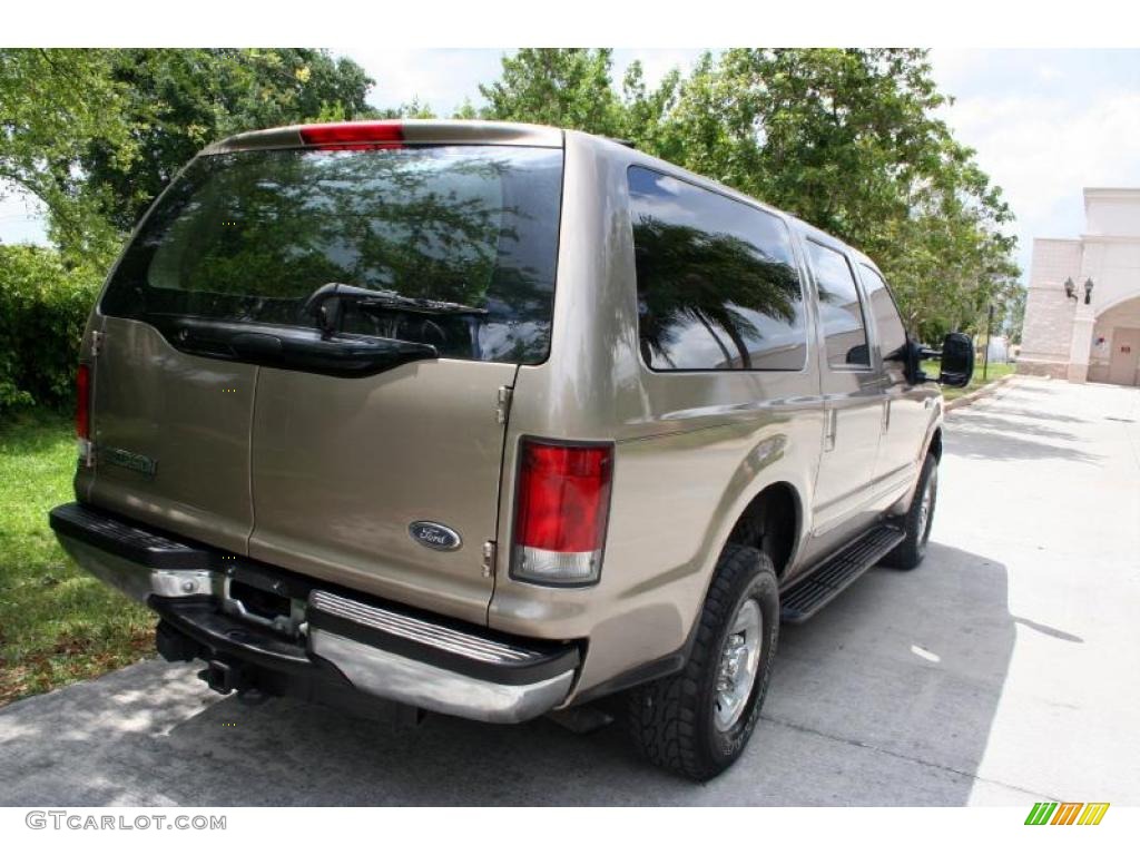 2000 Excursion XLT 4x4 - Arizona Beige Metallic / Medium Parchment photo #20