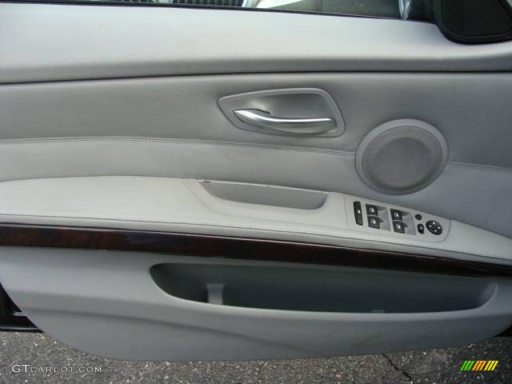 2006 3 Series 325i Sedan - Jet Black / Grey photo #9