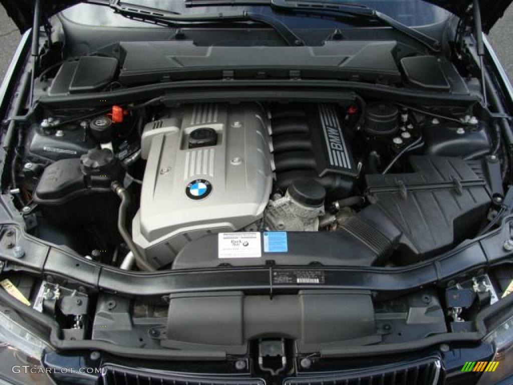 2006 3 Series 325i Sedan - Jet Black / Grey photo #25
