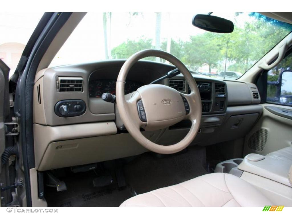 2000 Excursion XLT 4x4 - Arizona Beige Metallic / Medium Parchment photo #71