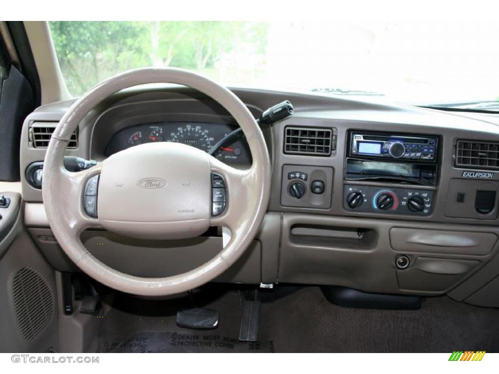 2000 Excursion XLT 4x4 - Arizona Beige Metallic / Medium Parchment photo #73