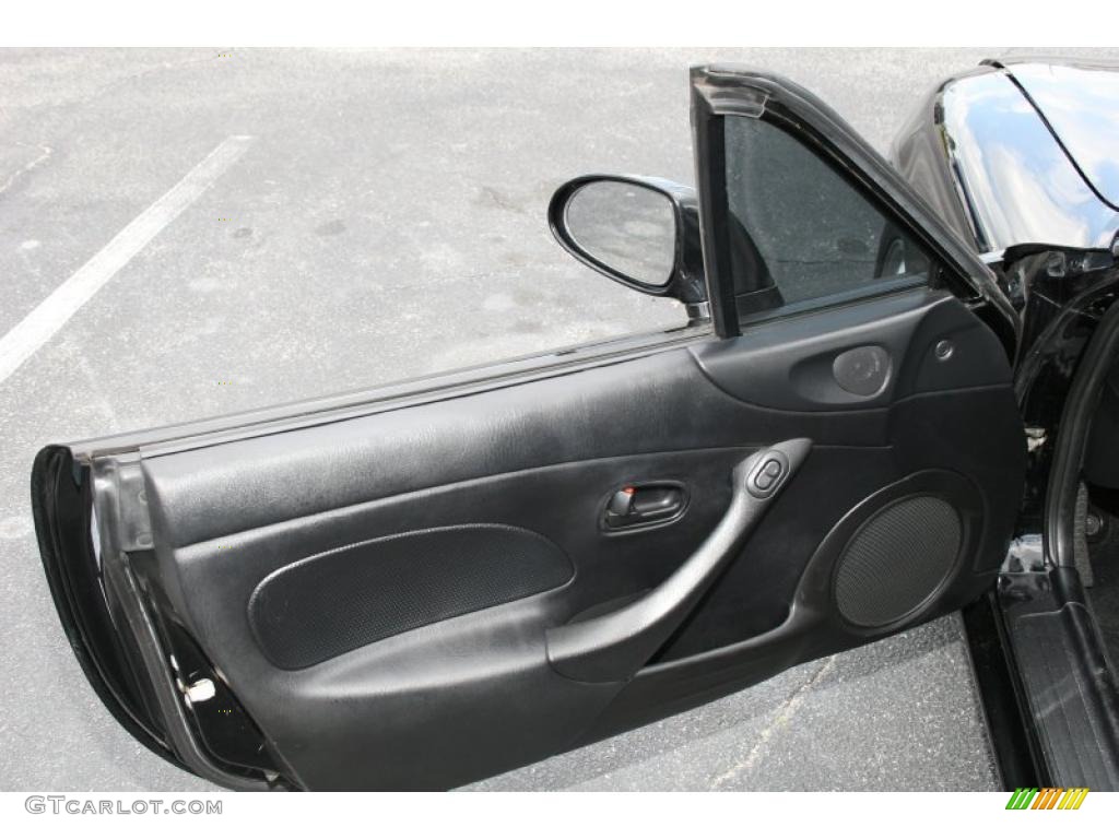 2002 MX-5 Miata Roadster - Brilliant Black / Black photo #21