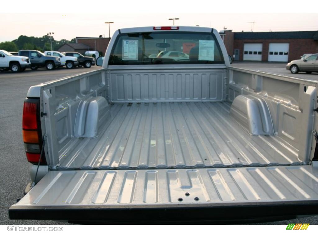 2006 Sierra 1500 Regular Cab - Silver Birch Metallic / Dark Pewter photo #13