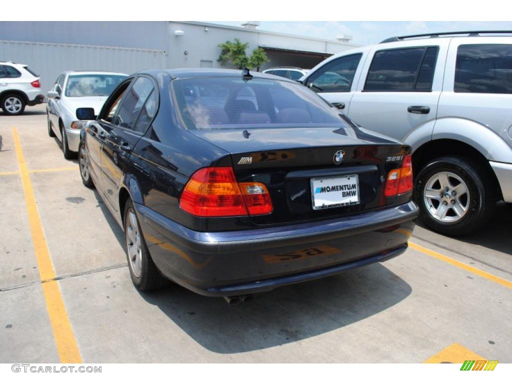 2004 3 Series 325i Sedan - Orient Blue Metallic / Sand photo #3