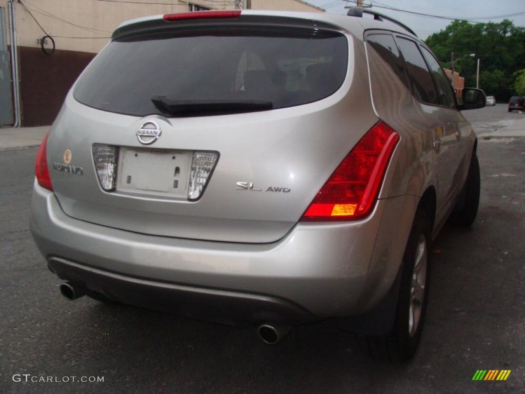 2003 Murano SL AWD - Polished Pewter Metallic / Charcoal photo #4