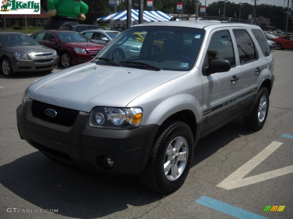 2006 Escape XLT V6 4WD - Dark Shadow Grey Metallic / Medium/Dark Pebble photo #14