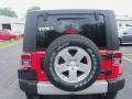 2010 Flame Red Jeep Wrangler Unlimited Sahara 4x4  photo #10