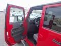 2010 Flame Red Jeep Wrangler Unlimited Sahara 4x4  photo #16